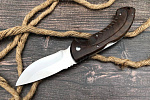 Складной нож &amp;quot;Орел&amp;quot;: сталь - 95Х18 (кованая); рукоять - венге (резная)