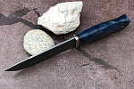 Нож &amp;quot;Волк - 2&amp;quot;: сталь - Bohler s390; рукоять - карельская береза - мельхиор