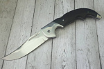 Складной нож &amp;quot;Носорог&amp;quot;: сталь - Bohler М390; рукоять - G10
